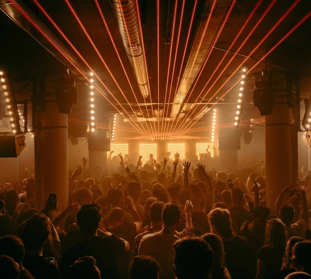 Concert crowd at an event